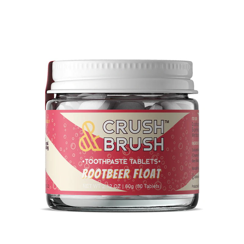 Rootbeer Float Crush & Brush Tablets | Nelson Naturals