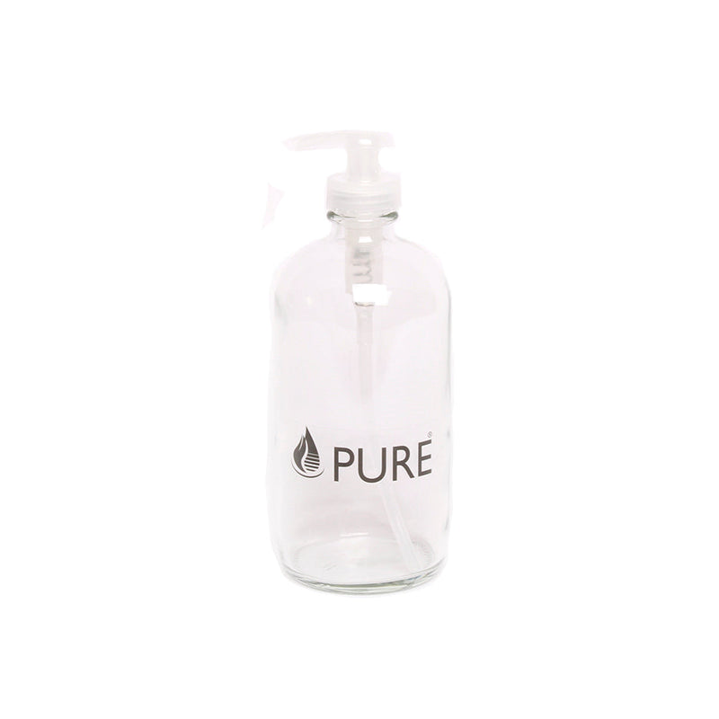 Glass Bottle with Pump | Pure