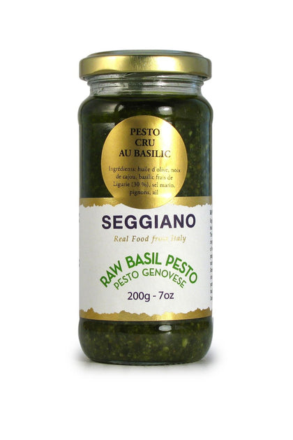 Raw Basil Genovese Pesto Seggiano Unboxed Market