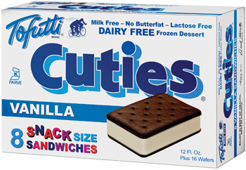 Dairy-Free Vanillla Cuties | Tofutti