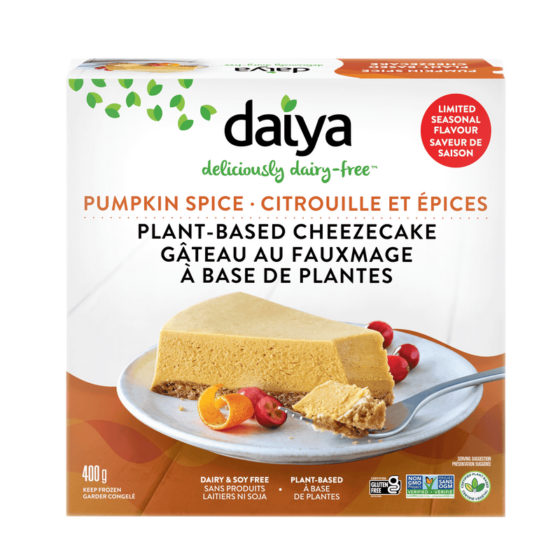 Pumpkin Spice Cheezecake | Daiya