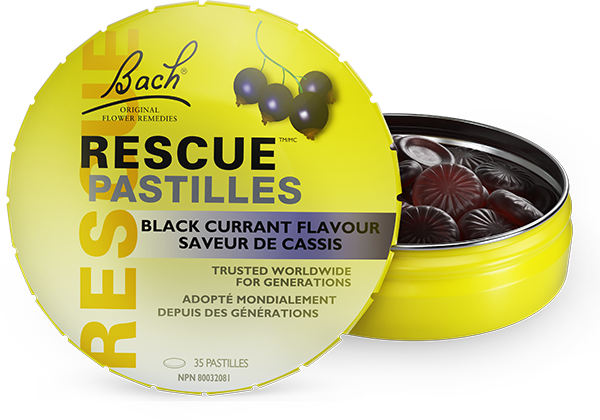 Black Currant Rescue Pastilles | Bach