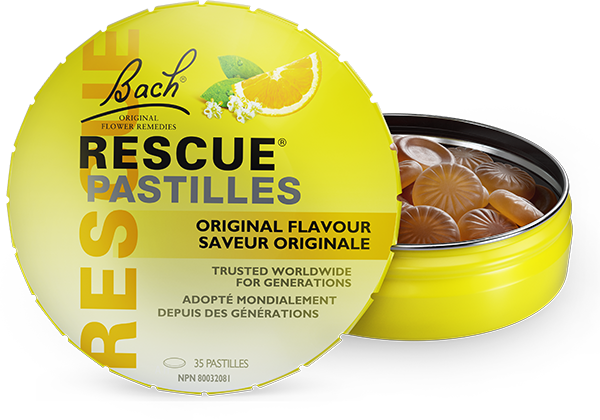 Orange & Elderflower Rescue Pastilles | Bach