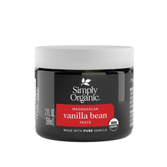 Madagascar Vanilla Bean Paste | Simply Organic