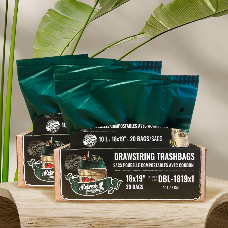 3 Gallon (10L) Trash Bags | Refresh Packaging