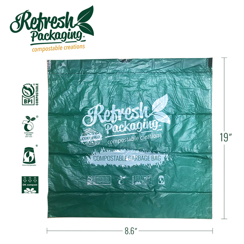 3 Gallon (10L) Trash Bags | Refresh Packaging