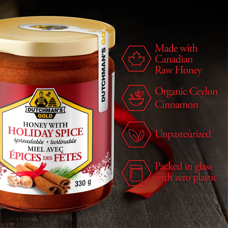 Holiday Spice Honey | Dutchman's Gold