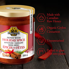 Holiday Spice Honey | Dutchman's Gold