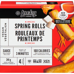 Kimchi Spring Rolls | Lucky Foods
