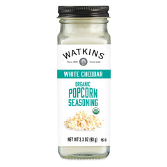 White Cheddar Flavoured Organic Popcorn Seasoning | Watkins