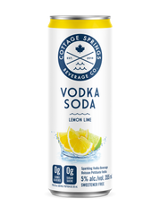 Lemon Lime Vodka Soda | Cottage Springs