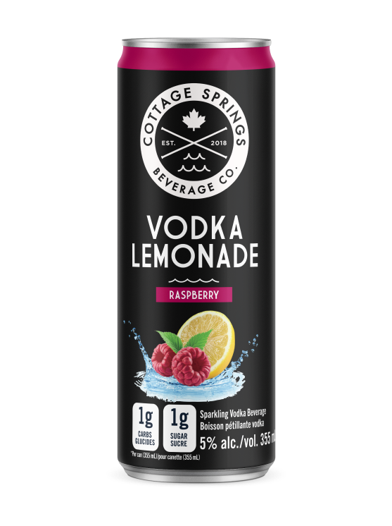 Raspberry Vodka Lemonade | Cottage Springs