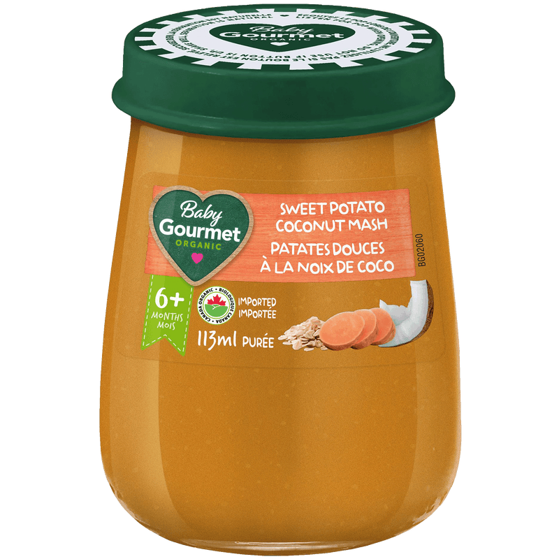 Organic Sweet Potato Coconut Mash Jar | Baby Gourmet