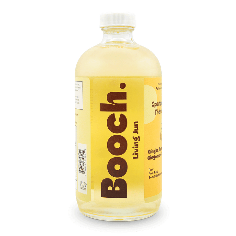 Sparkling Green Tea - Ginger, Turmeric & Lemon Balm | Booch Kombucha
