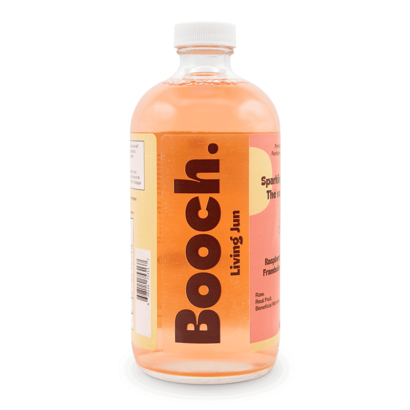 Sparkling Green Tea - Raspberry, Sage & Rose | Booch Kombucha