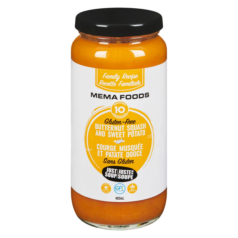 Butternut Squash & Sweet Potato Soup | Mema Foods