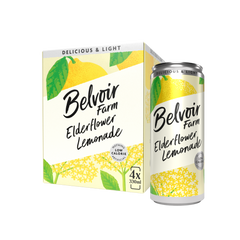 4-Pack Elderflower Lemonade | Belvoir Farm