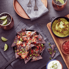 Organic Blue Corn Tortilla Chips | Que Pasa