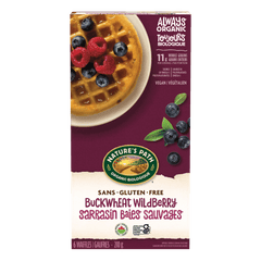 Buckwheat Wildberry Frozen Waffles | Nature's Path