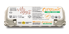 Vita Eggs Omega-3 Organic 12-Pack | Nutri Groupe
