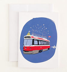 Streetcar Birthday Greeting Card | Wendy Tancock