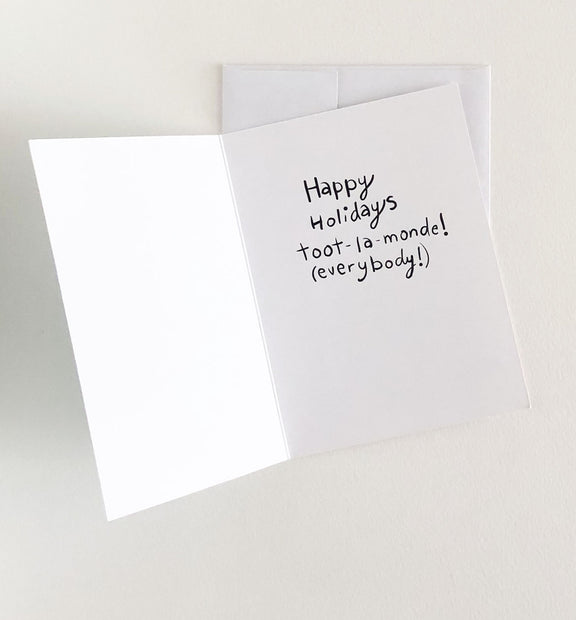 Farty Moose Greeting Card | Wendy Tancock
