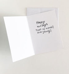 Farty Moose Greeting Card | Wendy Tancock