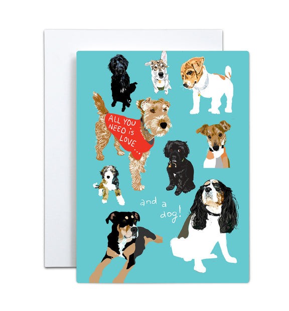 All You Need is Love Birthday Greeting Card | Wendy Tancock