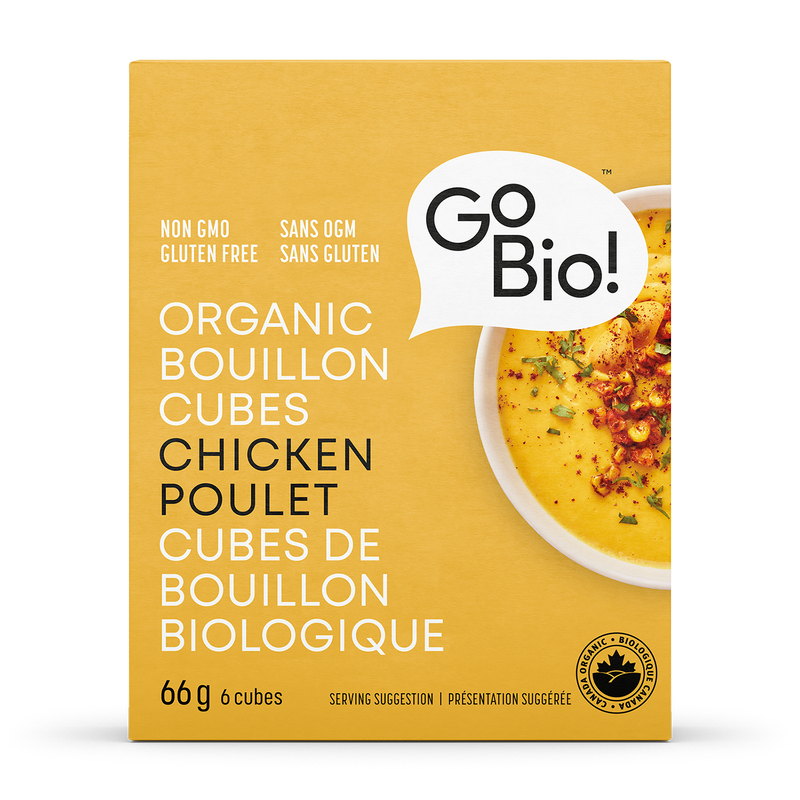 Organic Chicken Bouillon Cubes | GoBio!