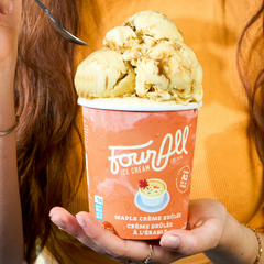 Maple Creme Brulee | Four All Ice Cream