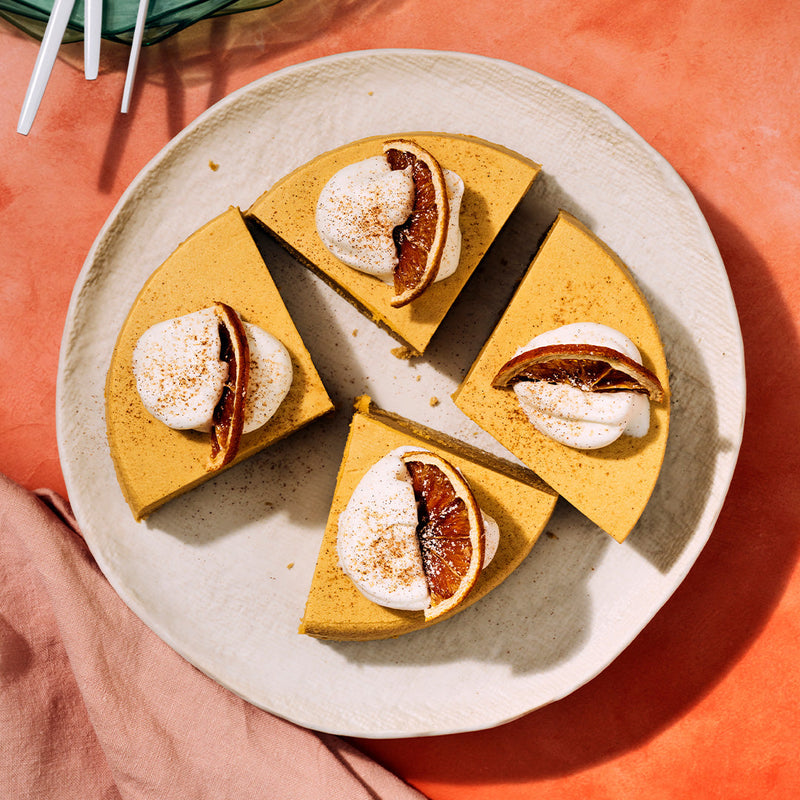 Pumpkin Spice Cheezecake | Daiya