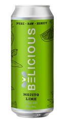 Sparkling Mojito Lime Honey Beverage | Beelicious