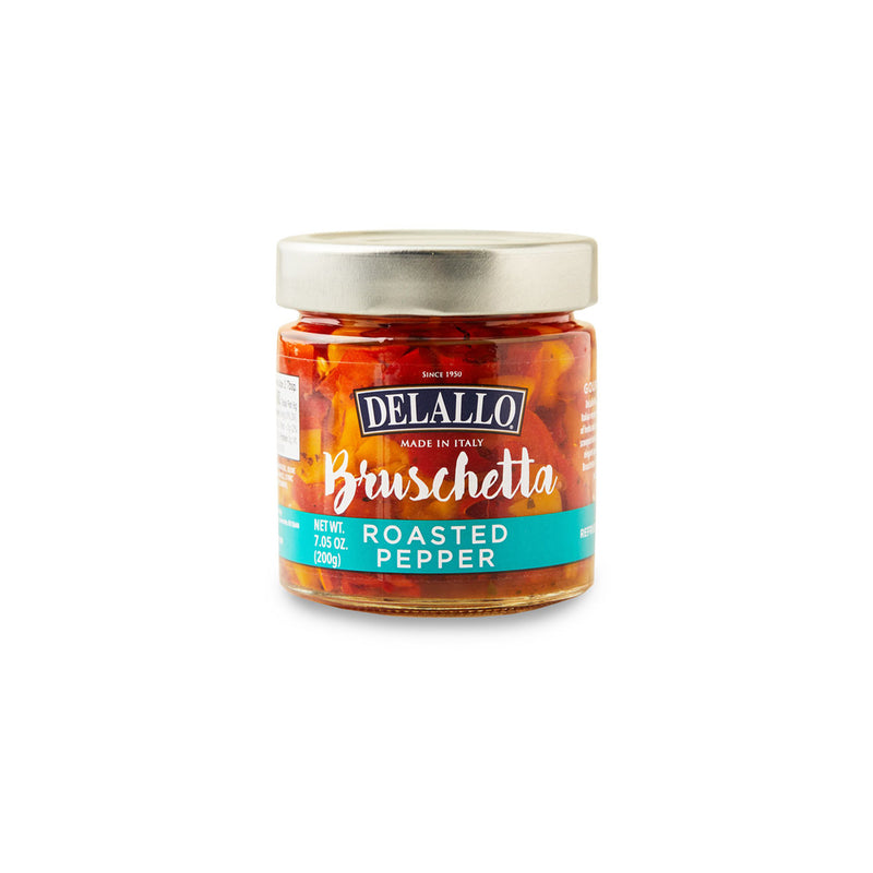 Roasted Pepper Bruschetta | DeLallo