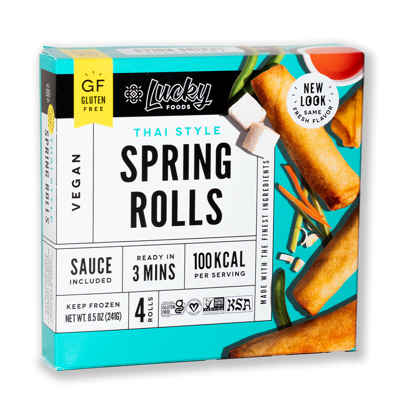 Gluten Free Thai Style Spring Rolls | Lucky Foods