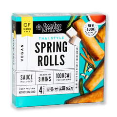 Gluten Free Thai Style Spring Rolls | Lucky Foods