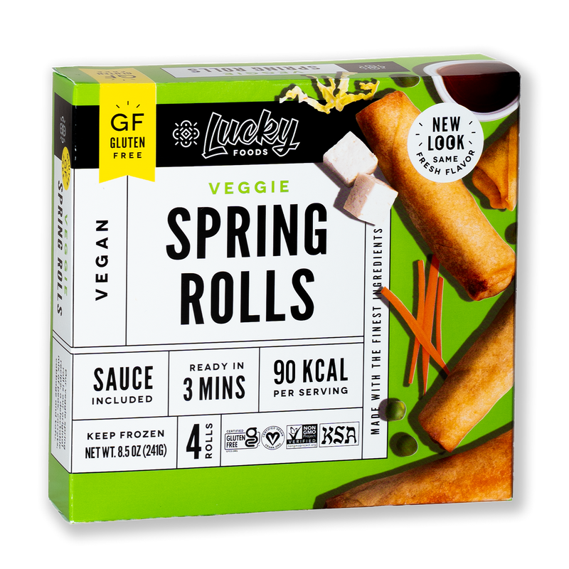 Gluten Free Veggie Spring Rolls | Lucky Foods