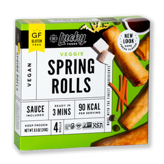 Gluten Free Veggie Spring Rolls | Lucky Foods