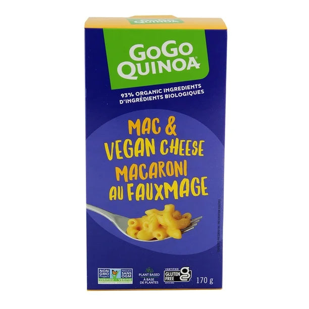 Mac N Vegan Cheese | GoGo Quinoa