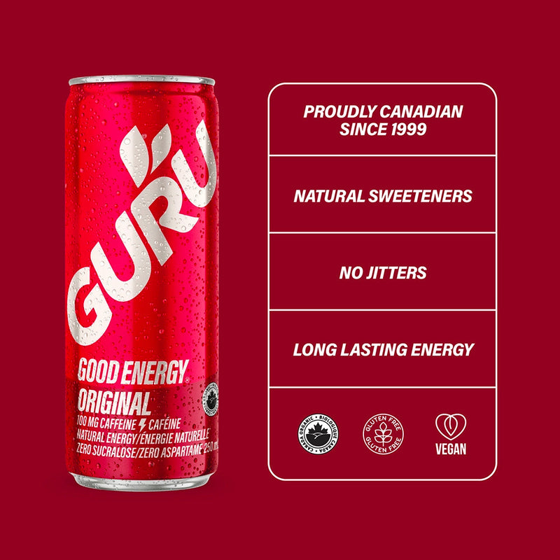 Organic Energy Drink | GURU Organic Energy