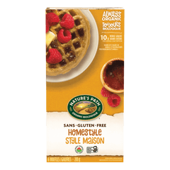Homestyle Gluten Free Frozen Waffles | Nature's Path