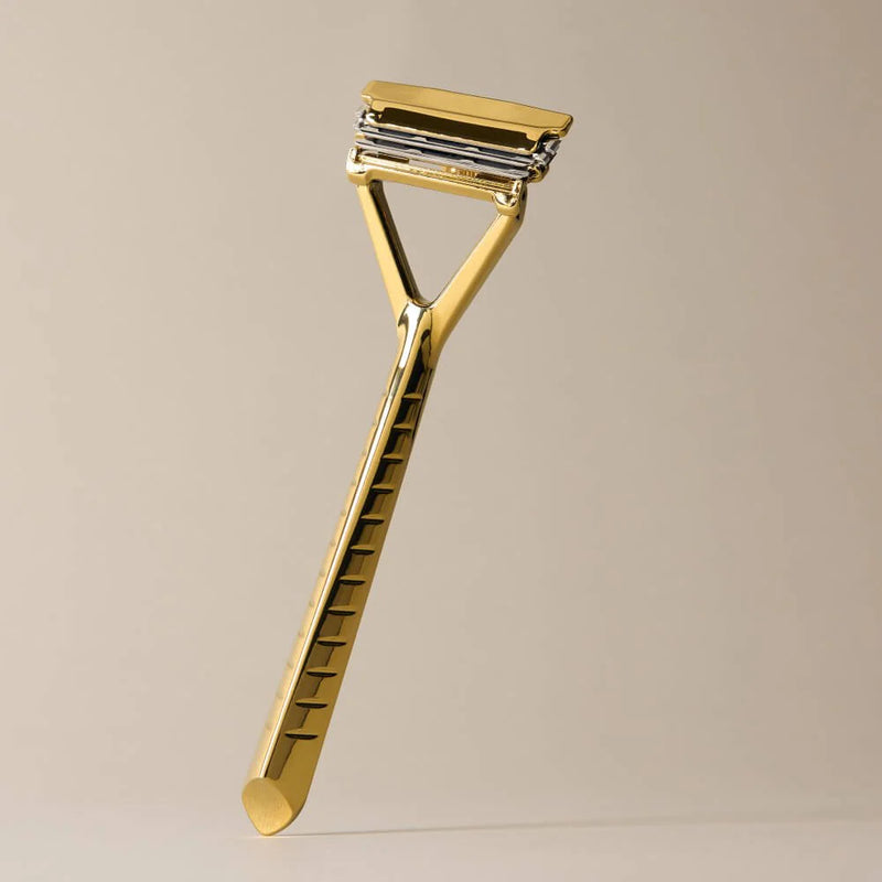 Gold Leaf Razor | Leaf Shave