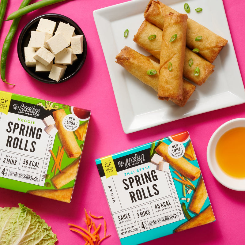 Gluten Free Thai Style Spring Rolls | Lucky Foods