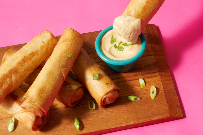 Veggie Spring Rolls | Lucky Foods