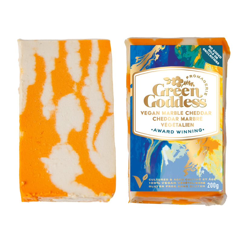 Vegan Marble Cheddar | Green Goddess