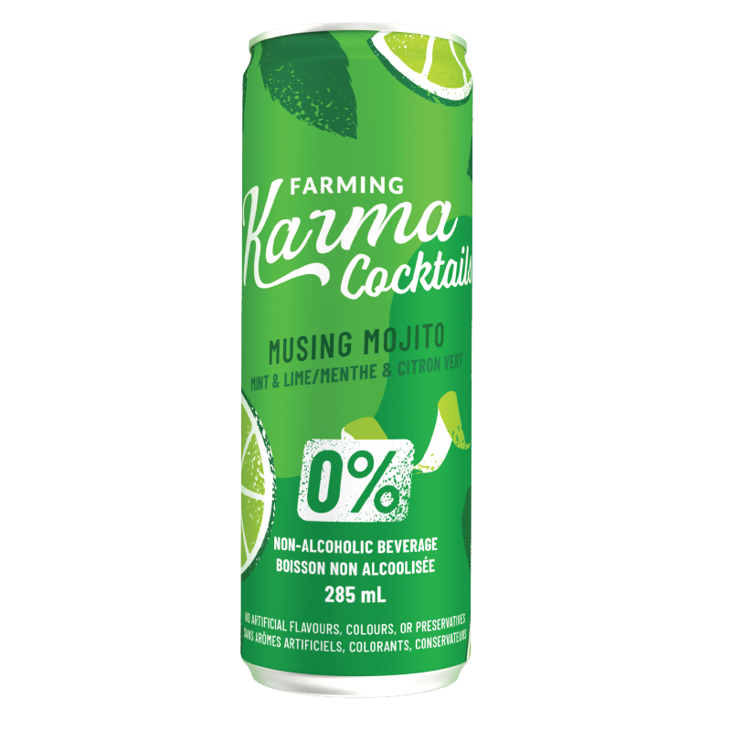 Musing Mojito - Mint and Lime (4 pack) | Farming Karma Fruit Co.