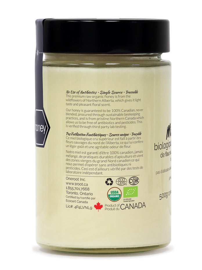 Organic Raw Wildflower Honey | OneRoot