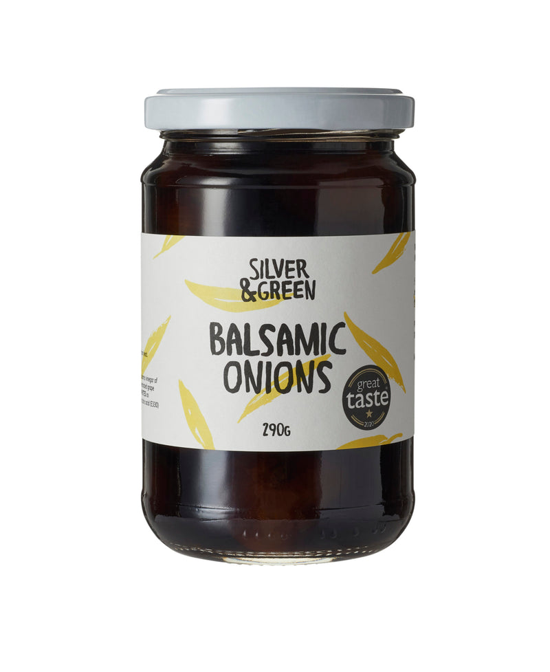 Balsamic Onions | Silver & Green