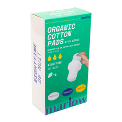 Organic Nighttime Pads - 18-Pack | Marlow