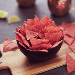 Organic Red Tortilla Chips | Que Pasa