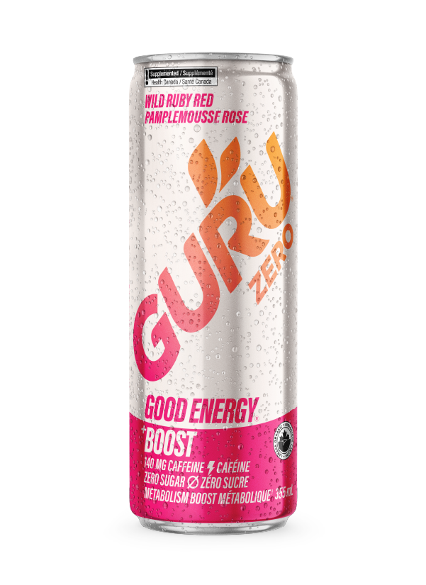 Zero Wild Ruby Red Energy Drink | GURU Organic Energy